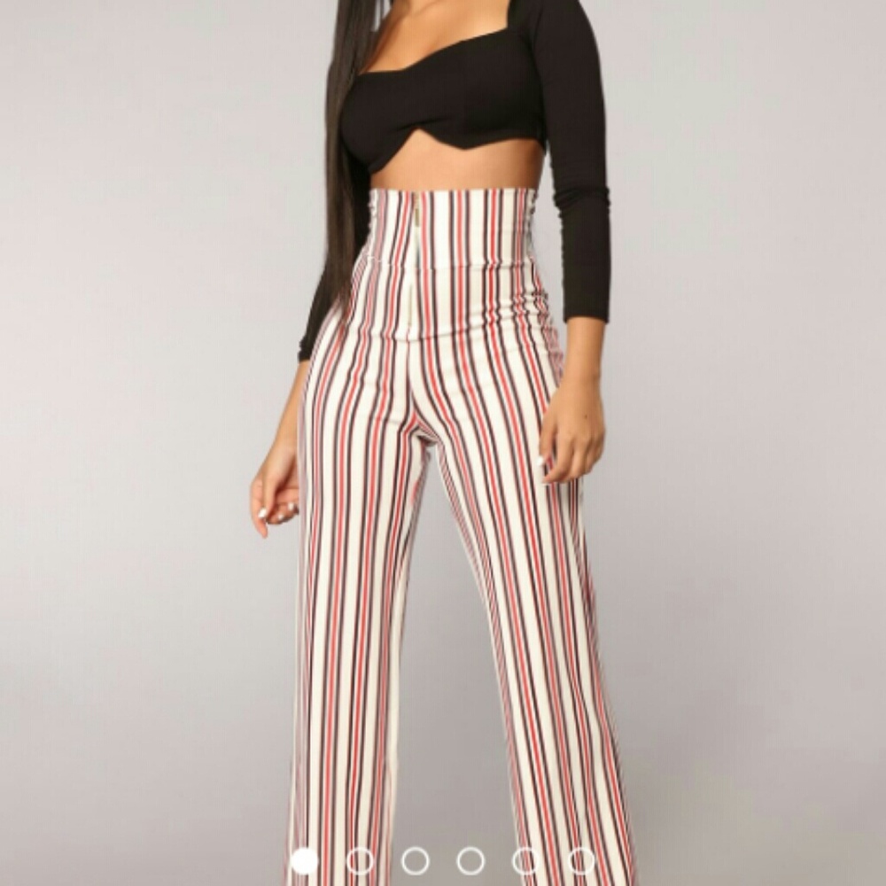 High rise pants